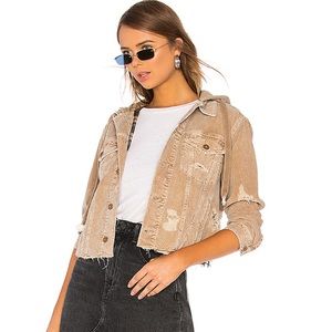 NEW NSF Rusty Crop Hooded Jacket